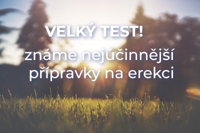 Certifikované přípravky na podporu erekce